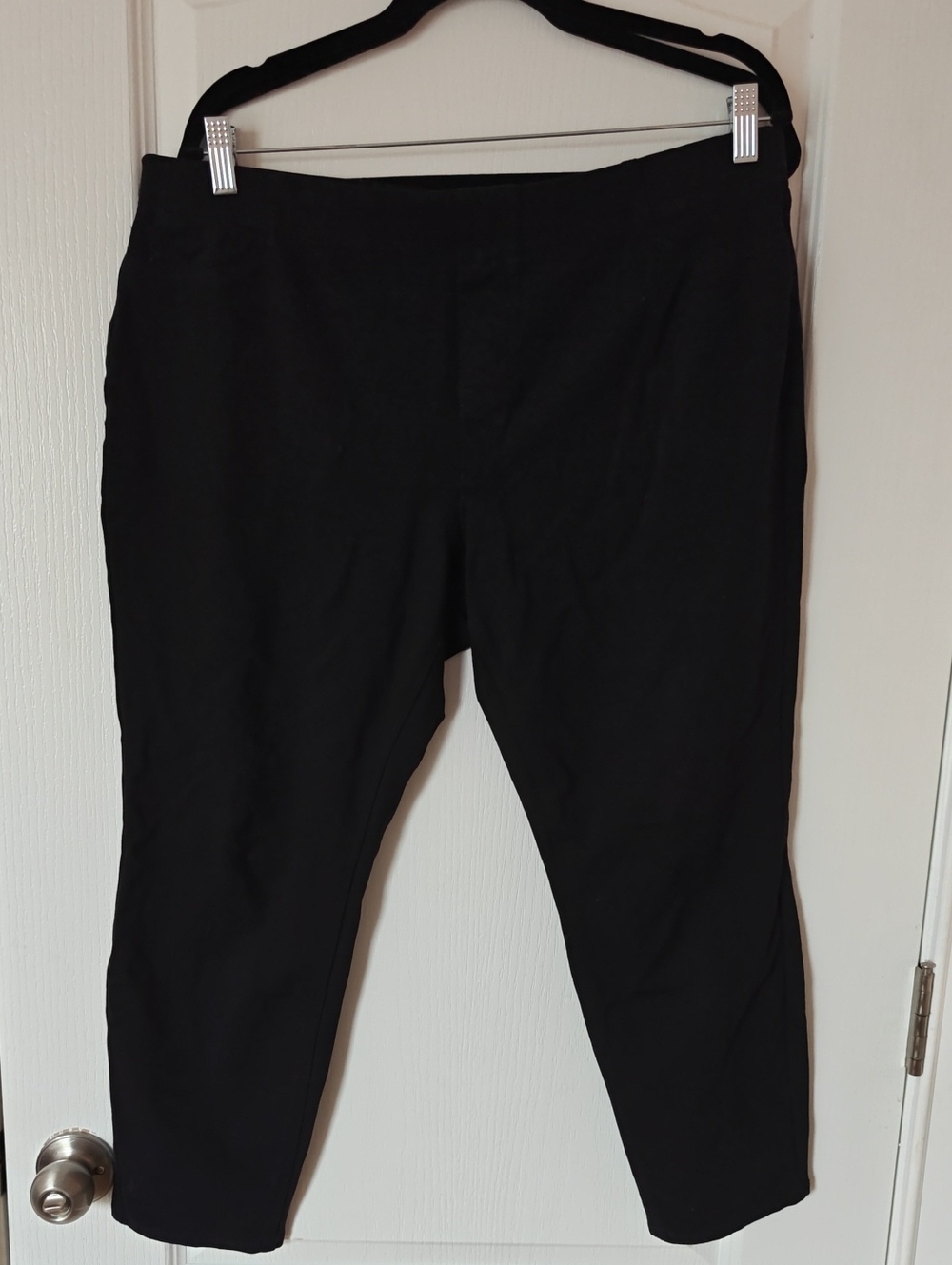 St. John's Bay Black Stretch Casual Pants